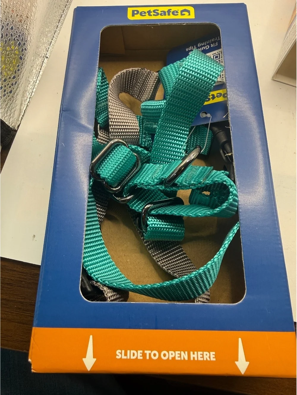 PetSafe Easy Walk Classic No-Pull Dog Harness Medium Teal/Silver